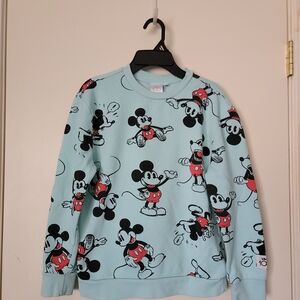 Disney 100 Light Blue Crewneck Sweatshirt